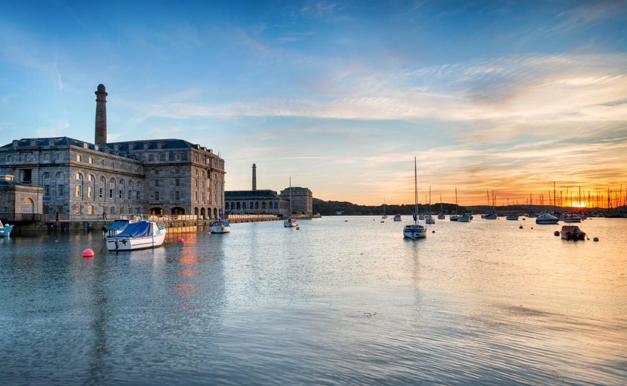普里茅斯Pure B - Exceptional Views Of Tamar & Royal William Yard With Free Parking & Wifi公寓 外观 照片